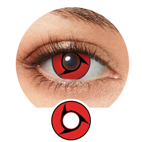 Lentes de Contacto Cosplay Anime Mangekyou Sharingan Itachi CL109 - comprar online