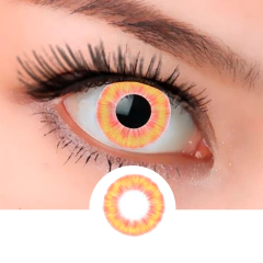 Lentes de Contacto Fantasia Cosplay CL271 Anaranjado Naranja