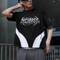 Remera Boxy Fit Urban Tribal Negro - online store