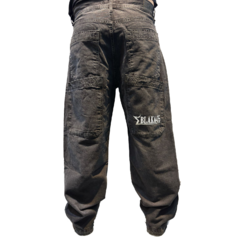 Pantalón Baggy Gris Doble Bolsillo on internet