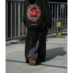 Pantalon Jogging Baggy Street Negro - KITCH TECH