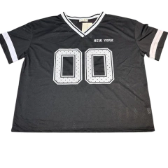 Remera Jersey boxy fit Mesh New York Blokecore