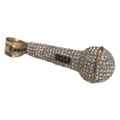 Dije C/ Strass Microfono Mod 1 en internet