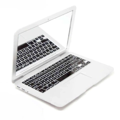 Espejo De Mano Mirrorbook Air Laptop Pc P/ Cartera Bolso