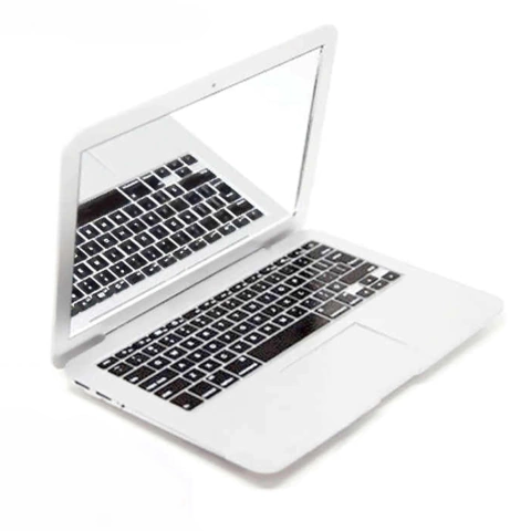 Espejo De Mano Mirrorbook Air Laptop Pc P/ Cartera Bolso