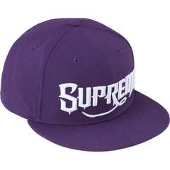 SUPREME GORRA MISTER CARTOON NEW ERA 59 FIFTY - PURPLE U$D 200 on internet