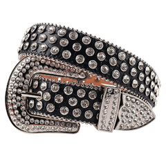 Cinto Cinturon Cowboy Bb Belt Hebilla Strass Trap Modelo 43