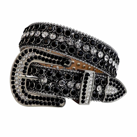 Cinto Cinturon Cowboy Bb Belt Hebilla Strass Trap Modelo 36