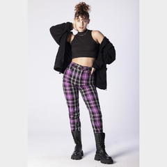 Pantalon Cargo Mom Grape - KITCH TECH