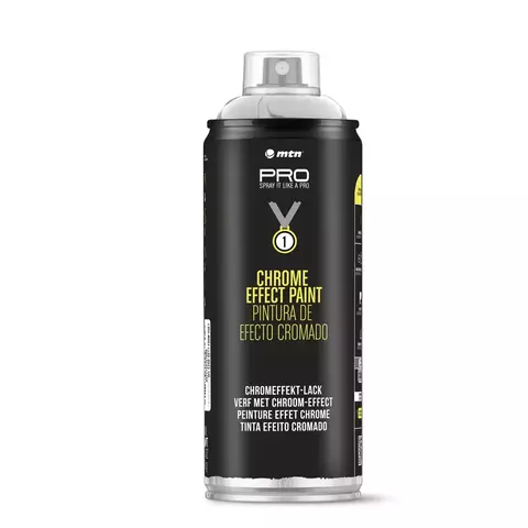 Aerosol Montana PRO Efecto Cromado Plata