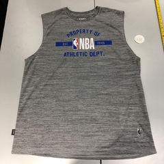 Remera Musculosa NBA Gris Original Importada - comprar online