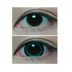 Lentes Contacto Fantasía Cosplay Anime Verde Fairy Dolly - comprar online