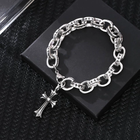 Pulsera Cruz Chrome Hearts Mod 2