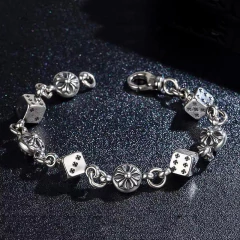 Pulsera Cruz Dados Chrome Hearts Mod 6 - KITCH TECH