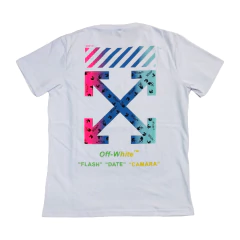 Remera Off White Flash Blanco
