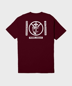 Remera Rebel Eight 8 Offenders Sst Bordo - comprar online