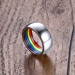 Anillo Alianza Bandera Orgullo LGBTQ+ Pride Interno - comprar online