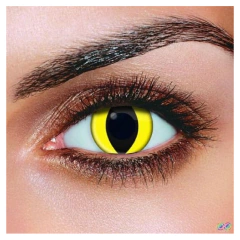 Lentes de conctacto fantasía Anime Cosplay Ojo de Gato Amarillo CL117 - comprar online