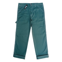 Pantalon Carpintero Verde Tiro Medio