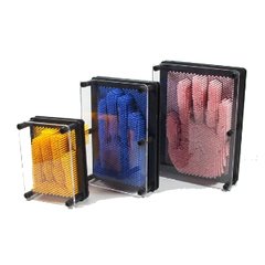 Cuadro Clavos Pin Art Pinscreen Juego 3D Acrilico Mediano 12.5 x 17.5cms - KITCH TECH
