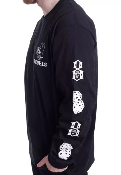 Remera manga larga Rebel Eight 8 Proper Fucked Lst en internet