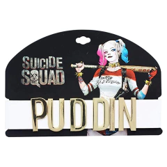 Collar Choker Harley Quinn PUDDIN Suicide Squad Bioworld IMPORTED - online store