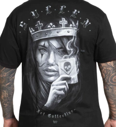 REMERA SULLEN QUEEN OF DIAMONDS NEGRO - comprar online