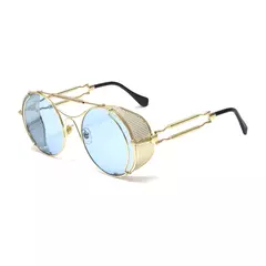 Anteojos Steampunk Redondo Lente Colores Grande 5126 - comprar online