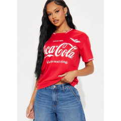 Remera Jersey Boxy BlokeCore Coca Cola original en internet
