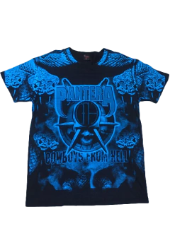 Remera Oversize Full Estampa PANTERA