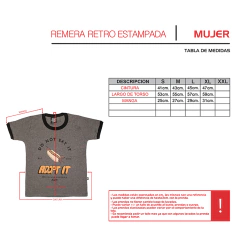 Remera Corta Rayada Roja - comprar online