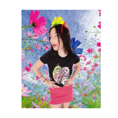 Remera Baby Tee naranjosos en internet