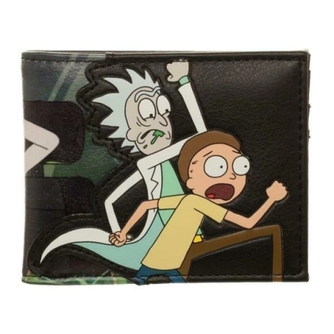 Billetera Rick y Morty companion Bioworld