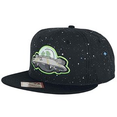 Gorra Snapback Rick And Morty Spaceship - Bioworld USA