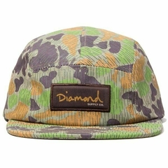 Gorra 5 Paneles Diamond Supco Rana De Lluvia Camuflaje