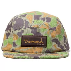 Gorra 5 Paneles Diamond Supco Rana De Lluvia Camuflaje