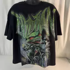 Remera Mixed Emotion Boxy Fit Strass Goblin Rhinestone Tee 160 U$D
