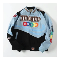 Campera Nascar Racing M&M Celeste - 330 usd