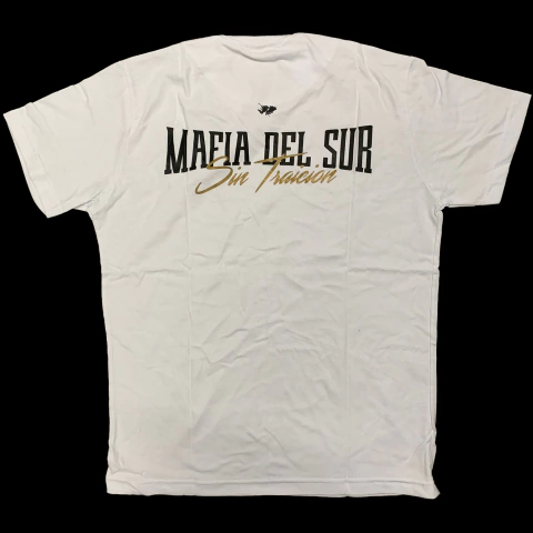 Remera MDS Mafia del Sur/Sin Traicion Blanco