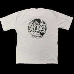 Remera MDS Del Barrio Pal Mundo Blanco