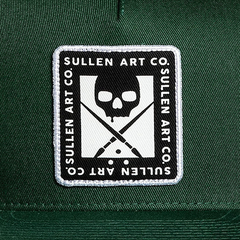 Gorra Plana Snapback Sullen Border Green Original Importada - comprar online