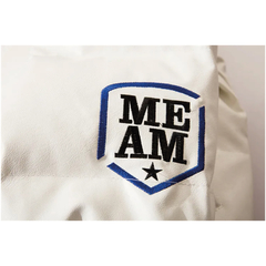 CAMPERA VARSITY JACKET UNIVERSITARIA RACING F1 BLANCO on internet