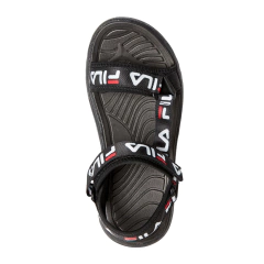 Ojota Sandalia Fila Black & Red Alteration - KITCH TECH