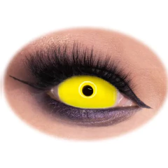Lentes de contacto Esclera 22mm Amarillo Fx Disfraz Halloween on internet