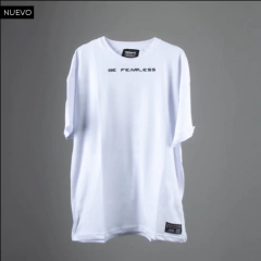 Remera White Fearless