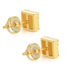 Aros Plata 925 Baño Oro 14k Grande Rosca Hip Hop Trap Hype 10 en internet