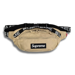 1:1 Riñonera Bolso Supreme Waist Bag SS18 - Wheat Brown en internet