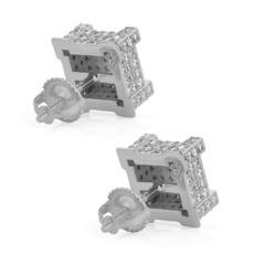 Aros Aleación Zinc Baño Oro 14k Rosca Hip Hop Trap Hype 4 - comprar online
