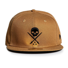 Gorra Plana New Era Sullen Badge Wheat Br Original Importada on internet