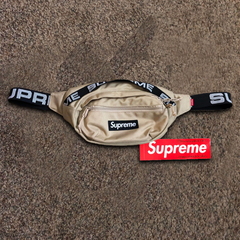 1:1 Riñonera Bolso Supreme Waist Bag SS18 - Wheat Brown - KITCH TECH